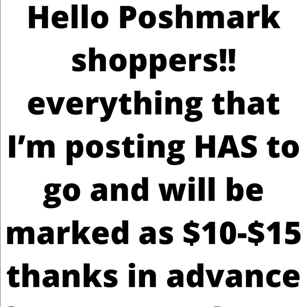 Everything must go!!